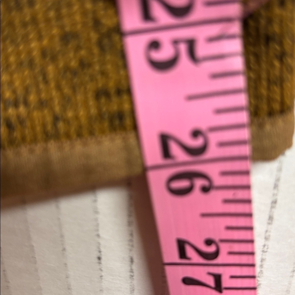 Eddie Bauer Women’s Mustard Tan Full Zip Jacket W/Plaid Accents. Size Tall 2XL - Picture 10 of 13